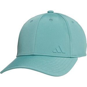 Women's Powder Teal Green Backless Ponytail Adjustable Elastic Baseball Cap